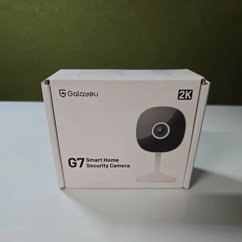 Galayou G7 Smart Home Security Camera Indoor WiFi 2K Camera 2 Way Audio