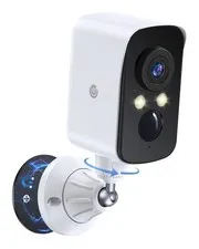 360° View Wireless Outdoor Security Camera, No Subscription Free 7-Day Cloud/...