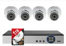 Evertech 8CH 1080p CCTV Security Camera System with Cameras DVR  Power Box Cable