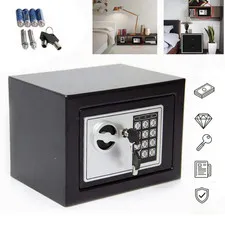 Digital Electronic Safe Box Keypad Lock Security Home Office Cash Jewelry Gun