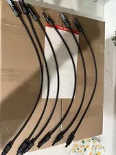 QTY (220) Staubli MA294 18 Inch MC4  MC-Flex-Sol-Eco-Dx 10AWG PV Cable NEW