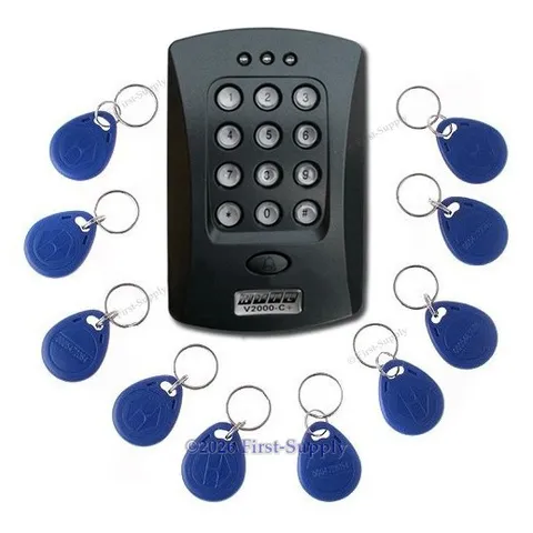 US Stock Access Control Keypad RFID Unit WG26 Card Reader Support 1000 Users