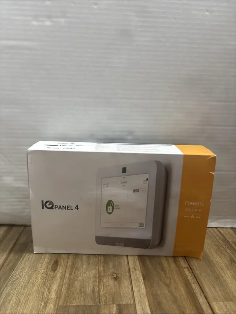 QOLSYS iQ4 iQP4001 Panel 4 Alarm System Power G S-line GE LTE 319.5 MHz Open Box
