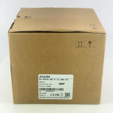 ZUUM 4MP IP Dome PTZ Security Camera PSPTZS3-4MP-IP-2.8-12MM-IR15 - New Open Box