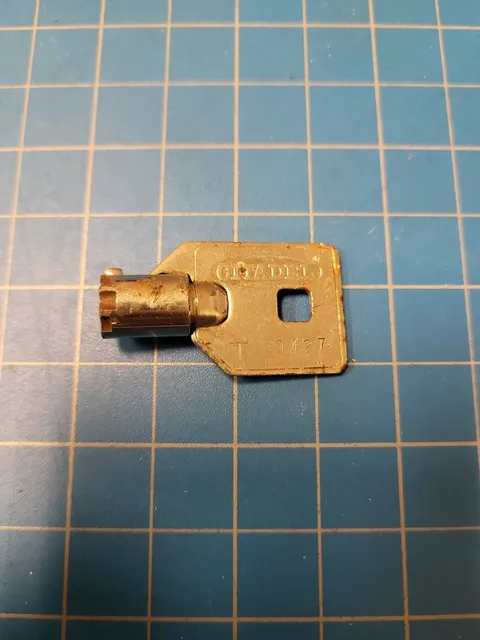 Citadel Replacement Tubular Key T 0427 for Bike Lock U-Lock Security Barrel Key