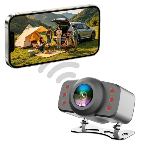 Wireless Backup Camera, RVInWest 1080P WiFi Waterproof Night Vision Wide...