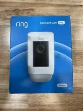 Ring Spotlight Cam Pro Battery - White NEW
