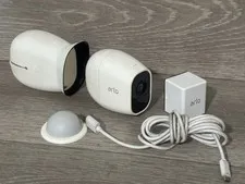 Netgear Arlo Pro2 VMC4030P Wireless Camera, Battery, Magnetic Wall Mount & Cable