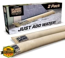 GoSports Outdoors 3 ft Sandbags Flood Barrier 2 Pack