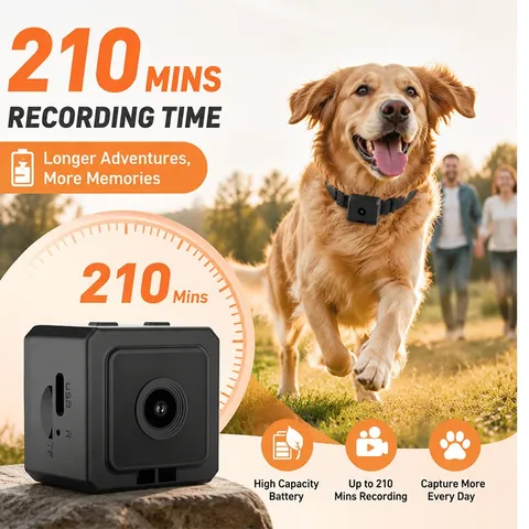 Pocket Camera DV Pet Smart Wearable Motion Recorder for Walking Dogs & Cats
