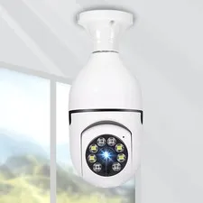 Wireless Bulb Camera Bulb Camera Alarm Alerts Data Algorithm Two Way Audio For