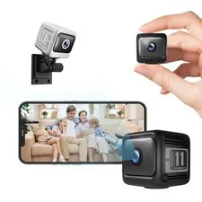 W02 Wifi Camera Remote Smart Camera 1080p Small Square Security Night Vision