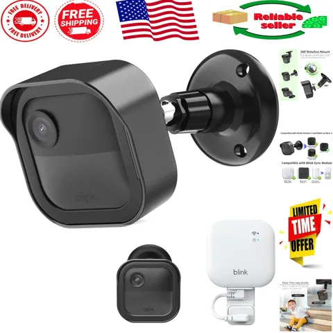 Snap-on Blink Camera Mount with 360° Swivel - Perfect for Blink Outdoor