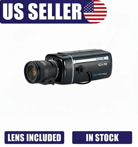 Live video feed stage monitor camera HD-SDI  1080p & CVBS Box Camera with lens