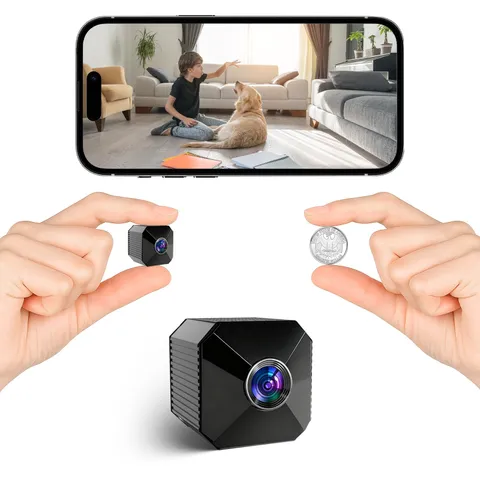 Mini Camera - 2026 Upgraded 4K Mini Wireless Security Camera, Small WiFi Indoor