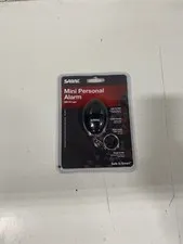SABRE Clip-On Personal Alarm With LED Safety Light, 120dB Alarm, Up To 600 ft