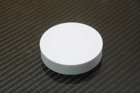 Low Profile Battery Door Cover for Ring Outdoor Cam Plus 3D Spin-Lockv WHITE