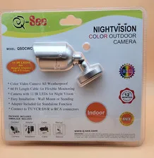 Q-See QSOCWC Color Security Camera In or Outdoor w/ Night Vision - New Sealed