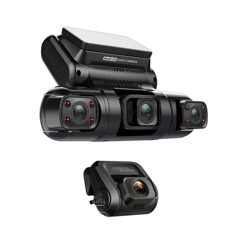 Latest 4 lens GPS WIFI Video Recorder DVR Parking Mode Night Black Box
