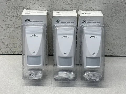 UBIQUITI MFI-MSW WALL MOUNT MOTION SENSOR FOR MFI MANAGEMENT SYSTEM-LOT OF 3