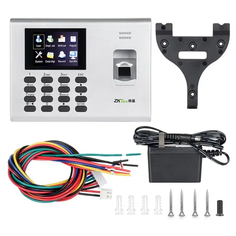 ZK K40 Built-in Battery TCP/IP USB Clock Biometric Fingerprint Time Attendance