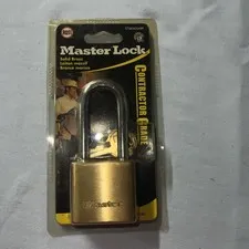 Master Lock 576DLHPF Brass 5-Pin Cylinder Hardened Steel Padlock 1-3/4 in.