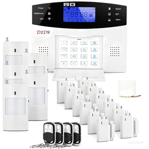 Battery-Powered 24PCS Home Security Kit: Wireless Installation & Motion Alerts