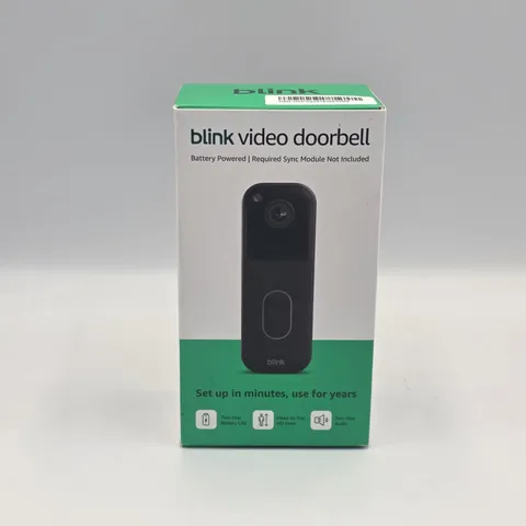 Blink Video Doorbell 2025 2nd Gen (Sync module not included)