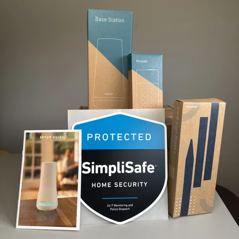 Simplisafe Base Station BSW3 Replacement Home Security Keypad Yard Sign