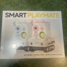 Pmate AI Pet Camera Robot Companion for Dogs & Cats, Robot Camera (blue)