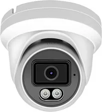 4MP Poe IP Turret Dome Camera with Microphone/Audio, IP Security Camera Outdoor