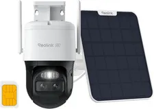 REOLINK 4K Dual Lens 4G Cellular Security Camera Wireless Outdoor, 360 PTZ with