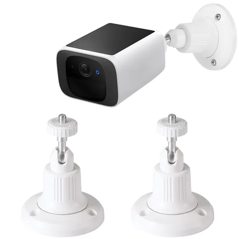2 Pack Adjustable Security Camera Wall Mounts Stable Indoor Outdoor Brackets