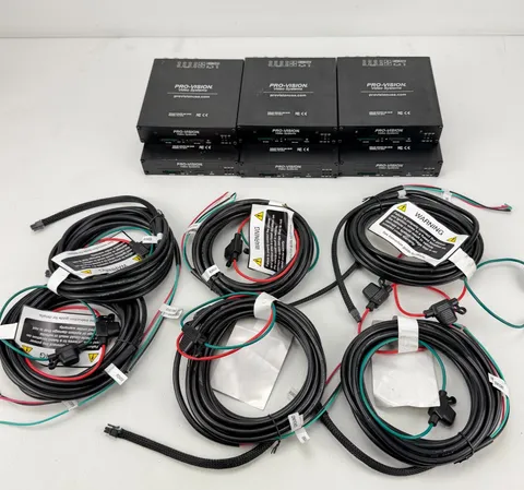 Lot of 6 Pro Vision Systems HD PD-1800 Solid State DVR Camera Recorder