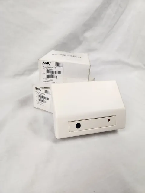 2 Lot SMC Network SMCGB10-Z Alarm Glassbreak Sensor Zigbee Open Box No Batteries