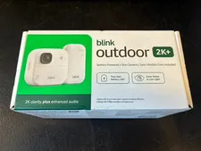 Wireless Outdoor Security Camera 2K+ Sync Module 1 System Blink newest model