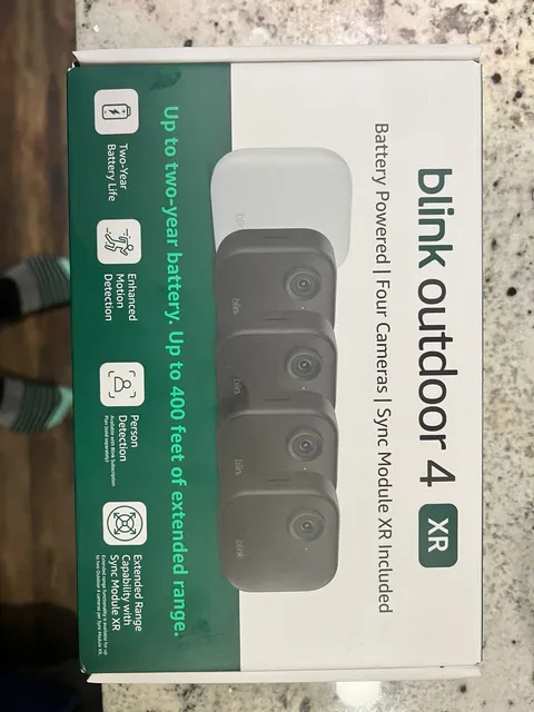 NEW 🔥 Blink Outdoor 4 XR Smart Security Camera System