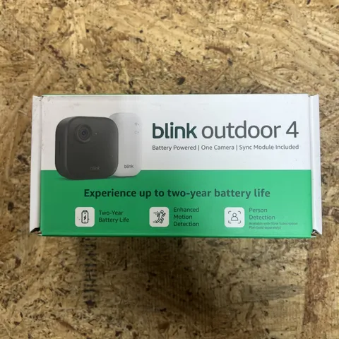 Blink Outdoor 4 (4th Gen) Smart Security Camera Wire Free W/ Sync Module