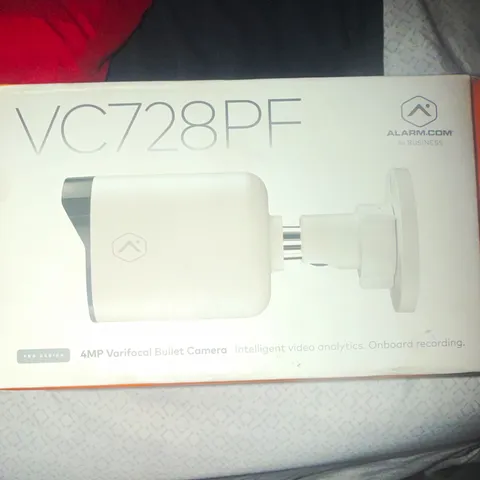 Alarm.com VC728PF Pro Series 4MP Wired IP Varifocal Bullet Camera, Analytics