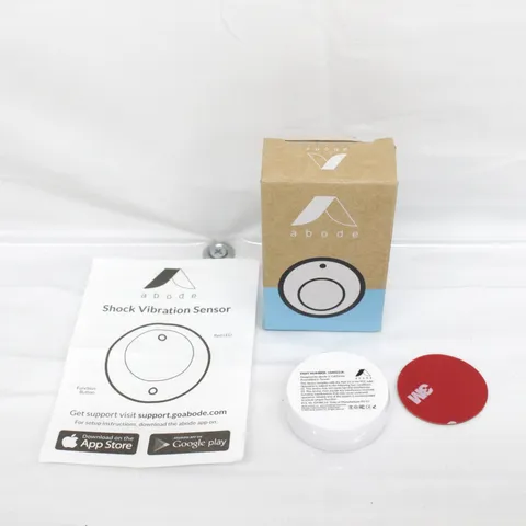 Abode Home Security System Shock Vibration Sensor 104022