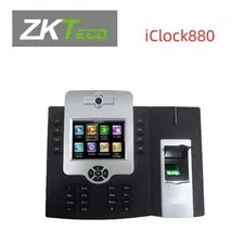 ZKTeco iClock880 Standard Employee Biometric Fingerprint Time Attendance Machine