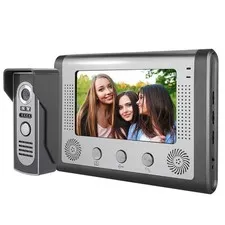 7inch Wired Photo Shooting Touch Screen Video Intercom Doorbell Door Phone