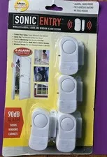 Wireless Audible Door and Window Alarm System, 4-Pack