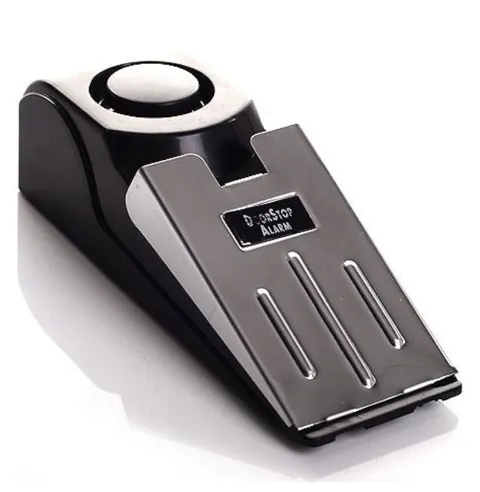 Door Stop Alarm Wireless Home Travel Security System Portable 2 Pack No Battery