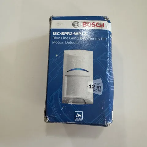 BOSCH ISC-BPR2-WP12 Blue Line Gen 2 PetFriendly PIR Motion Detector 40ft New E55