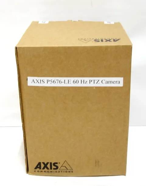 New AXIS Communications P5676-E 02414-001 4MP Vandal IP Network PoE PTZ Camera