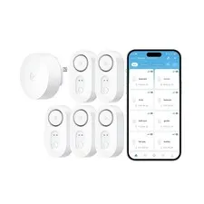 GoveeLife Upgraded Smart Water Leak Detector 1s with 1804ft Ultra-L... Fast Ship