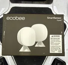 ecobee SmartSensor Motion Sensor 2-Pack Indoor Wireless Wi-Fi White