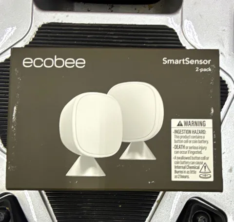 ecobee SmartSensor Motion Sensor 2-Pack Indoor Wireless Wi-Fi White