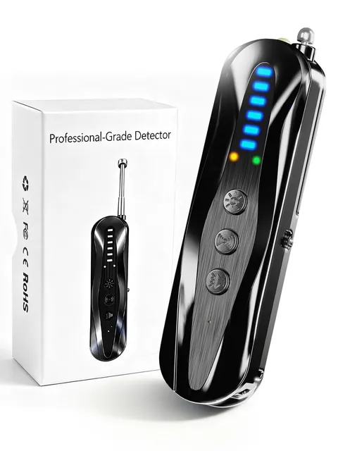 Wireless Hidden Camera Detector, Infrared Bug Finder, Anti-Spy Alarm, Portable G